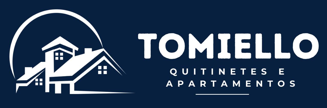 Tomiello Imóveis - Logo Quitinetes e Apartamentos Palmitos SC